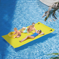 Water Floating Mat 118" x 59" x 1.25" Yellow