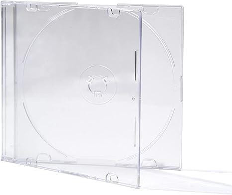 JCSLIMSCCL200 JEWEL CASE SLIM CRYSTAL CLEAR SINGLE - 48008 in CDs, DVDs & Blu-ray