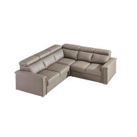 Hokku Designs Averyona Sectional Sleeper Sofa