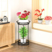 Red Barrel Studio Eterra Plant Stand Indoor Outdoor - Metal Planter Holder Shelf Tall Tiered Flower Pot Display Organize