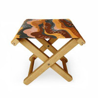 East Urban Home Avenie Solid Wood Accent Stool