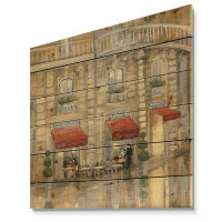 East Urban Home Love in Paris II - Romantic French Country Print on Natural Pine Wood