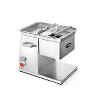 KWS KitchenWare Station KWS SL-48 5Mm Commercial 1320W 1.8HP Electric Stainless Steel Fresh Meat Cutter For Restaurant/D