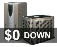 High Efficiency 96% Furnace - Central Air Conditioner - Rent to Own .$0 down.