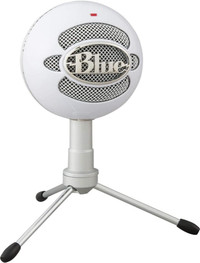 BLUE® SNOWBALL ICE™ PLUG-AND-PLAY USB MICROPHONE FOR SKYPE AND DISCORD - Big Box price $69.99 - Our price $39.95!
