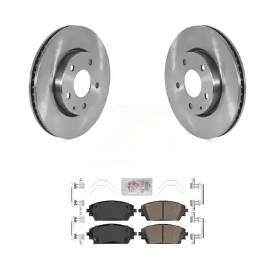 Front Disc Brake Rotors And Ceramic Pads Kit For Mazda 3 K8A-104518