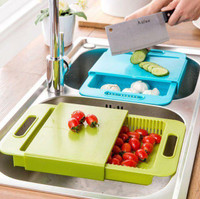 NEW CHOPPING BOARD WITH DRAINING STORAGE 511CB