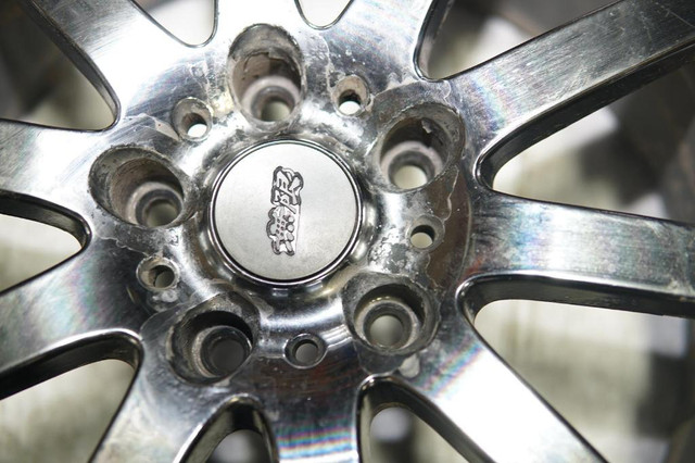 JDM Acura RL Legend Mugen Rims Wheels Mags 18x8 +50 5x120 KB1 OEM Japan Honda in Tires & Rims - Image 2