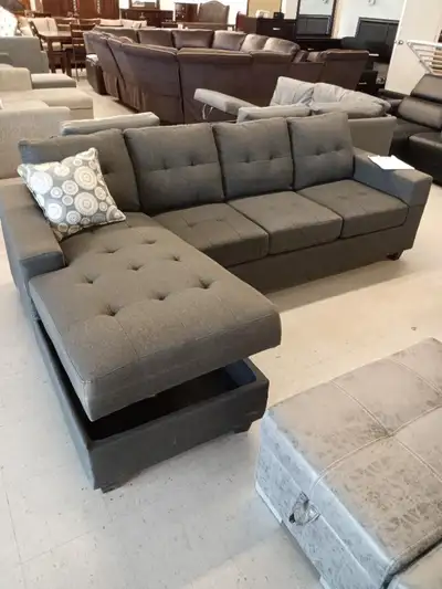 picture 1:Sectional sofa with storage lift up chaise $699 picture 2: sectional sofa with toss pillow...
