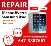 [REPAIR ON SALE 2 LOCATION ]  screen repair iPhone+Samsung+iPad+iWatch S22 S21 S20 S10 S9 N10 N9, iPhone 13 12 11 XR X