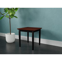 Lesro Amherst Steel Waiting Reception End Table Metal Frame 20x20" High Pressure Laminate Top