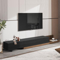 Latitude Run® Rectangle Wood Extendable TV Stand