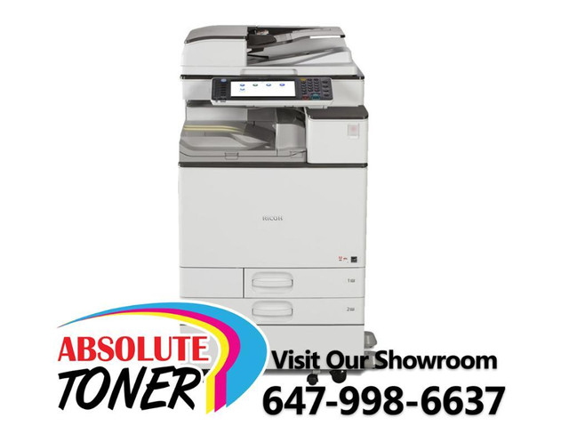 $59/month Ricoh MP C4503 Multifunction High End Copier Printer Photocopier Corporate Solution Ledger &amp; Legal 11x17 1 in Printers, Scanners & Fax in Ontario - Image 3
