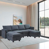 Hokku Designs 6-Pieces Sectional Sofa