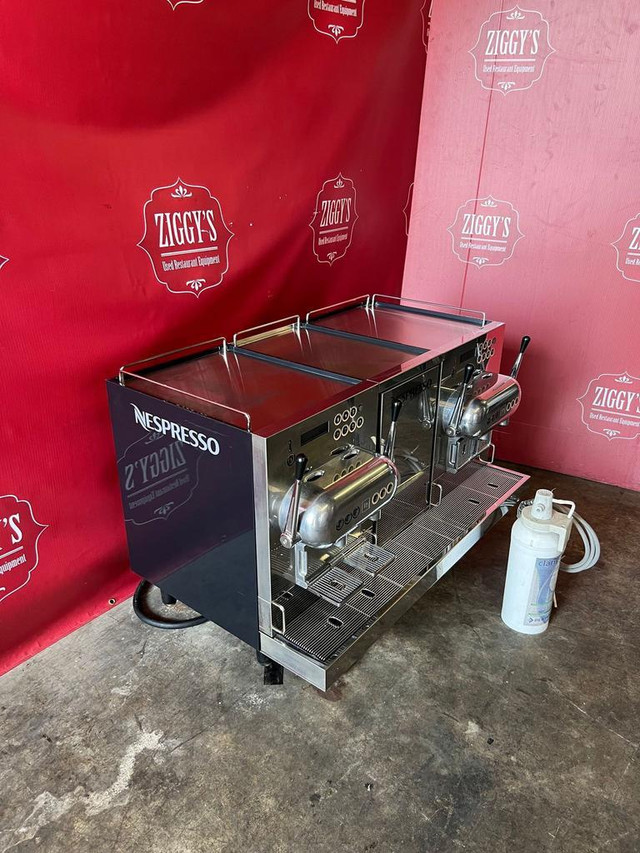 $15k double Automatic Commercial Stainless Nespresso cappuccino latte machine  for only $4995 like new  Can ship ! in Industrial Kitchen Supplies - Image 2