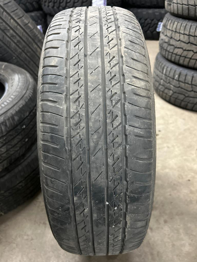 4 pneus dété P175/65R15 84H Bridgestone Turanza EL400 02 46.0% dusure, mesure 6-5-6-5/32 in Tires & Rims in Québec City - Image 3