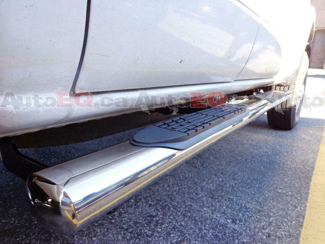 TrailFX 4 Oval Stainless Steel Step Bars | RAM F150 F250 Silverado Sierra Tundra Tacoma Titan Colordo Canyon Ridgeline in Other Parts & Accessories - Image 3