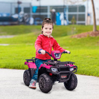 Electric Ride-on Car 34.6" x 17.7" x 19.7" Pink