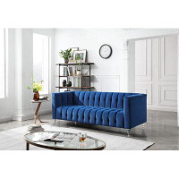 GZMWON Upholstered Sofa, Modern Loveseat