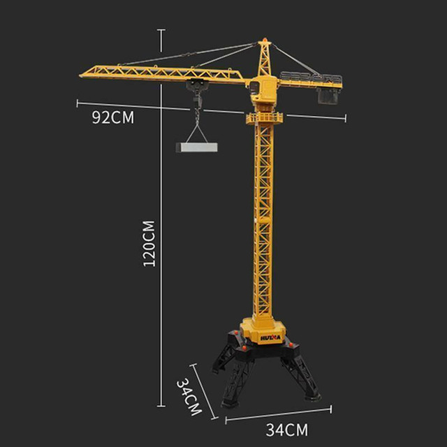 NEW 1;14 RC 12 CH LIFTING CONSTRUCTION TOWER CRANE 201585 in Toys in Winnipeg - Image 4