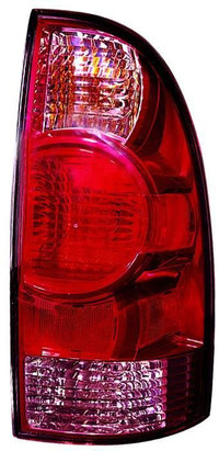 Tail Lamp Passenger Side Toyota Tacoma 2005-2015 With Red Center Lens , TO2801158V