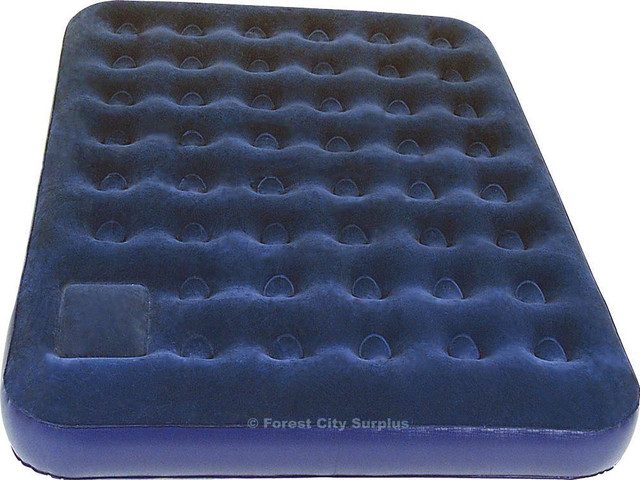 World Famous® Queen Sized Air Mattresses with Built-in Foot Pump in Fishing, Camping & Outdoors