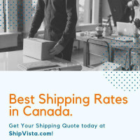 Best Shipping Rates for Canadian Online Sellers! | ShipVista.com