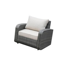 Direct Wicker Ovellette Outdoor Patio Two Club Chairs With Cushion