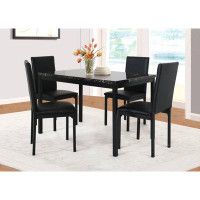 Red Barrel Studio Ledonia Dining Table and 4 Chairs