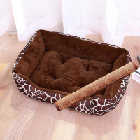 Tucker Murphy Pet™ Brete Dog Kennel Bites Dog Kennel Bed Pad Resistant Pet Sofa Bed Of The Four Seasons Of And Dog Bed F