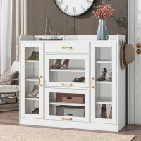 Wildon Home® 16 Pair Shoe Storage Cabinet