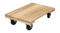 NEW 24X16 IN HARDWOOD DOLLY FURNITURE MOVER TC0222