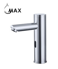 Touchless Bathroom Faucet Chrome Finish