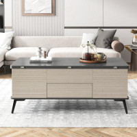 Ivy Bronx 5 Pieces Lift Top Coffee Table Set With Storage