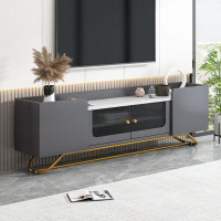 Mercer41 TV Stand with Storage for Living Room