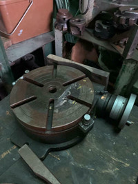 Rotary Table  12in. dia Vertex horizontal vertical, t-slotted, incremental dial, nice condition