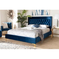 Everly Quinn Adreanna Tufted Upholstered Low Profile Platform Bed