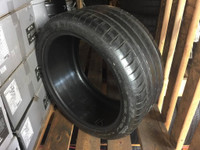 20 inch ONE (SINGLE) BMW OEM USED SUMMER PERFORMANCE TIRE 285/35R20 104Y MICHELIN PILOT SPORT 4S TREAD LIFE 95% LEFT