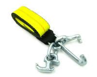 NEW RTJ CLUSTER HOOK STRAP 8 FT TOW TRUCK TIE DOWN RJTSH