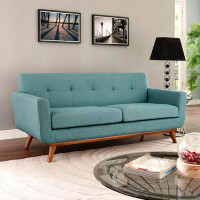 Modway Engage Upholstered Fabric Loveseat by Modway