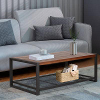 17 Stories 44" Coffee Table With Storage