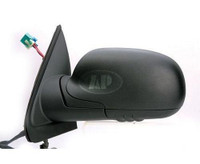 Mirror Driver Side Buick Rainier 2004-2007 Power Heated Without Signal Manual Folding Black Std , GM1320265