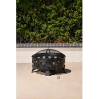 Arlmont & Co. 30" Round Fire Pit