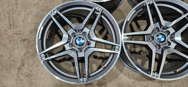 4 mags 18 pouces 5x112 avec tpms in Tires & Rims in Greater Montréal - Image 3