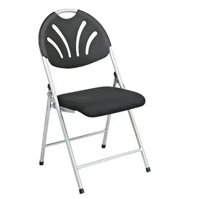 Symple Stuff Hathcock Fan Back Folding Chair (Pack of 4)