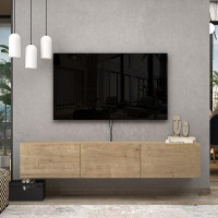 Latitude Run® Ronnye Floating TV Stand Up to 80" TV's Wall Mounted Media Console