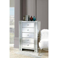 Everly Quinn Choe 5 Drawer Accent Chest