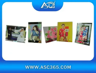 Fashionable and flashy, the sublimation glass frame creates a new era of photo frame. It is used to...