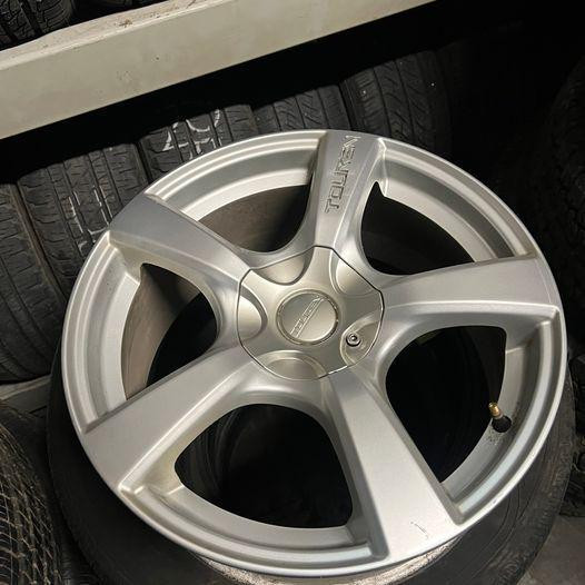 Set of 4 Used TOUREN SILVER Wheels 18 inch 5x127 for Sale in Tires & Rims in Toronto (GTA)