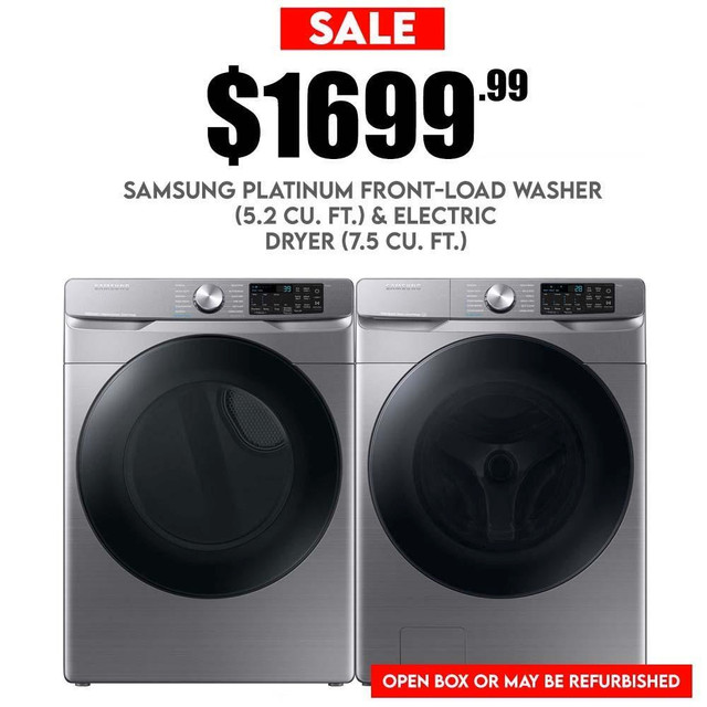Deal of the Day Sales on Washer &amp; Dryers $1099.99 dans Laveuses et sécheuses  à Région d’Ottawa/Gatineau - Image 3